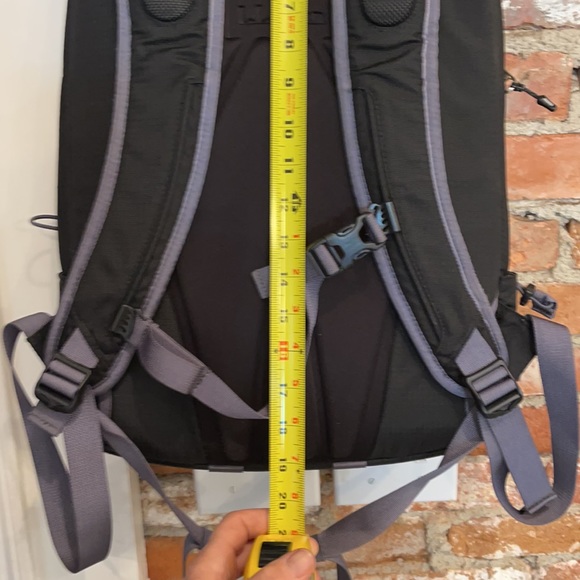 LLBean black backpack with soft section for laptop - Picture 13 of 15